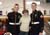 Caleb, Caitlan Rozman & Cpl. Justin Fulmer - Dec 2003